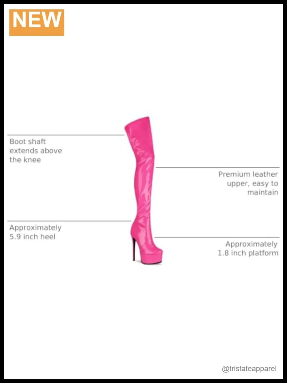 Over the Knee Stiletto Heel Boots with Zipper Round Toe Faux Leather Party
